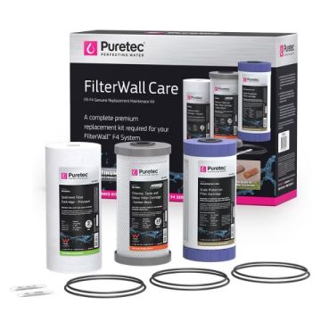 Puretec FR-F4 Premium Water Filter Cartridge Kit Suits FilterWall F4