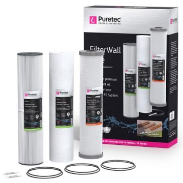 Puretec FR-F5 Premium Water Filter Cartridge Kit Suits FilterWall F5