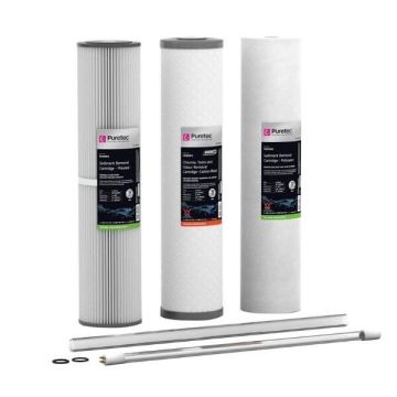 Puretec HR-G13R11P Water Filter & UV Maintenance Kit Suit Hybrid G13 & R11 20"