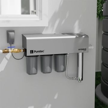 Puretec Hybrid G12 Triple Action Whole House Ultraviolet Water Filter System 10"