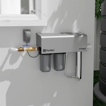 Puretec Hybrid G6 Dual Whole House Ultraviolet Water Filter System 10" 