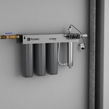 Puretec Hybrid R11 Triple Action Whole House Ultraviolet Water Filter System 20" 