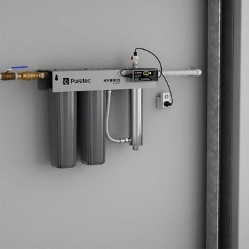 Puretec Hybrid R2 Dual Whole House Ultraviolet Water Filter System 20"
