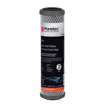 Puretec MC051 5 Micron Moulded Carbon Water Filter Cartridge 2.5" x 10"  