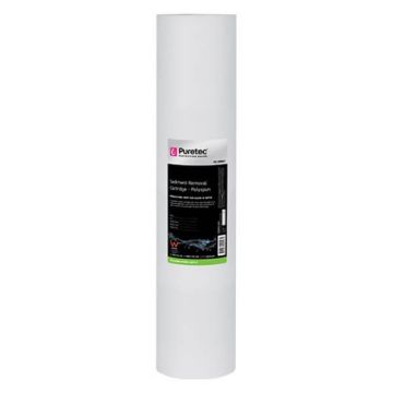 Puretec PX01MP2 Polyspun Sediment Water Filter Cartridge 4.5" x 20" 1 Micron