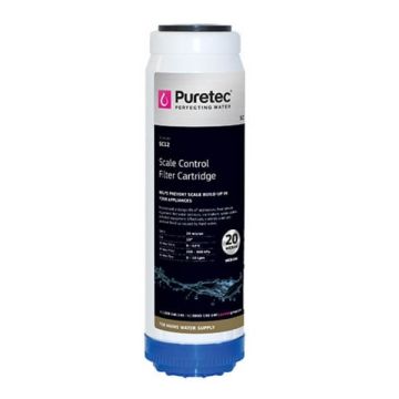 Puretec SC12 Scale Control Media Water Filter Cartridge 2.5" X 10" 