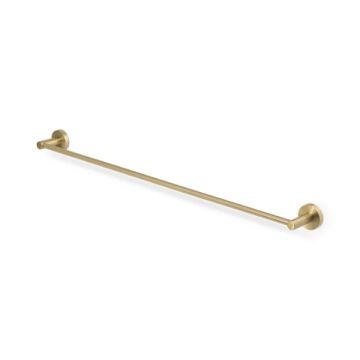 Cob & Pen Single Towel Rail 750mm Brushed Gold - Radford 