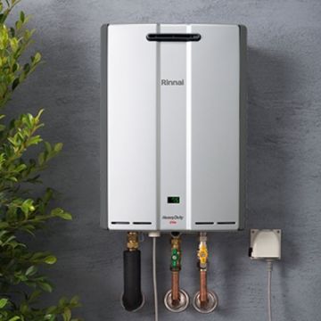 Rinnai HD210EN50 NATURAL GAS Heavy Duty Hot Water External Preset 50C 
