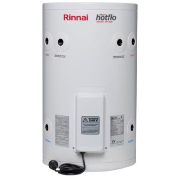 Rinnai Hotflo 50 Litre 2.4kW Plug In Electric Hot Water Heater EHF50S24P