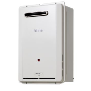 Rinnai Infinity B16 50C PROPANE LP Gas Continuous Hot Water Heater Euro White INF16L50B