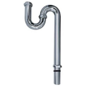 40mm S Trap Copper Chrome BSP Loose Nut 900mm Tail