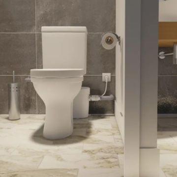 Saniflo Saniaccess 2 Toilet Macerator Pump SA80 - 3 Available Inlets 