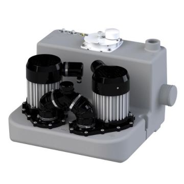 Saniflo Sanicom 2 Grey Water Waste Pump Lifting Station SA108 Dual Motor 