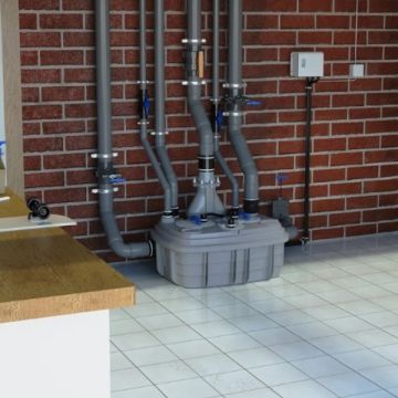 Saniflo Sanicubic 2 VX Sewer Pump Lifting Station SA111 Twin Motor