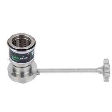 Scrap Trap 50mm Cast Sink Waste Arrestor With Shut Off Valve 304 Stainless SCRAP-C-50