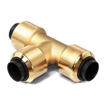 15mm 1/2" Tee #24 Sharkbite Copper Push RA362 