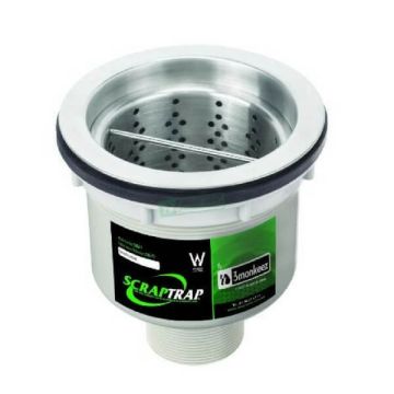 Sink Basket Waste Arrestor Suit 127mm Outlet 3Monkeez SSBW-1 