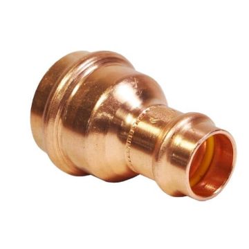 25mm X 15mm 1/2" Socket Reducer Gas Copper Press