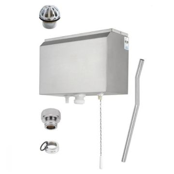 Stainless Steel Pull Chain Urinal Cistern Accessories Kit M-WHURACCKIT
