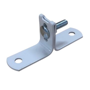 Stand Off Bracket White Powder Coated 