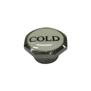 Standard Button Cold Chrome