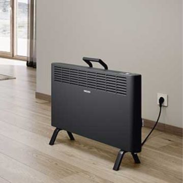 Stiebel Eltron CNS-B 2000 Plus LCD Move Freestanding Black Electric Convection Panel Heater 2kW 207545