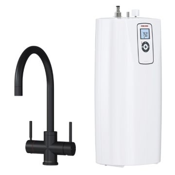 Stiebel Eltron HOT 2.6 N Matte Black 3 in 1 Mixer Electric Under Sink Boiling Unit 207998 
