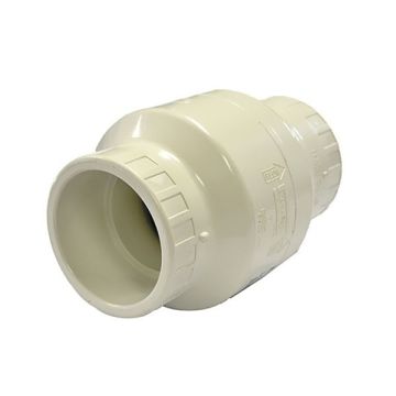 50mm 2" PVC Swing Check Valve Suit PVC Pressure Pipe TSWCVS050