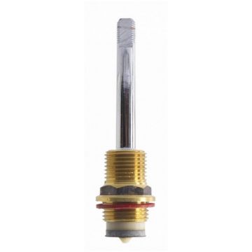 Unstyled Tap Spindle 100mm Flat Sided Top Chrome