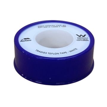 WHITE Thread Sealant Tape 15mm X 10m