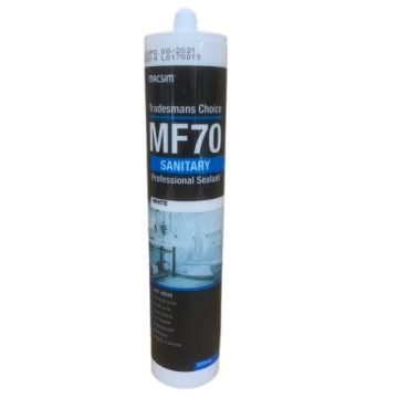 WHITE Wet Area Sanitary Silicone 300ml