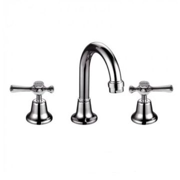 Whitehall Easy Clean Lever Basin Set Ceramic Disc 1/4 Turn Swivel Outlet 1971