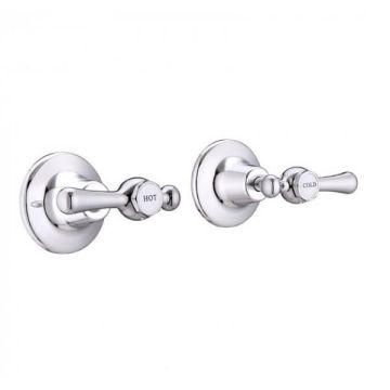 Whitehall Easy Clean Lever Wall Top Assembly Ceramic Disc 1/4 Turn (Pair)