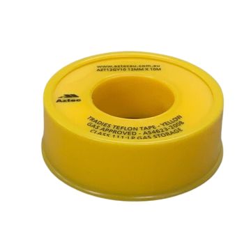 YELLOW GAS Thread Sealant Tape 15mm X 10m 