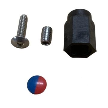 Zucchetti Mixer Tap Hexagonal Handle Adaptor & Screw R98225