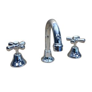 Traditions Basin Set Chrome Ceramic Disc Swivel Outlet STC100 