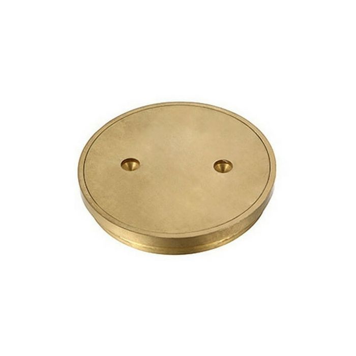 100mm Floor Clean Out Brass Round Suit Pvc 