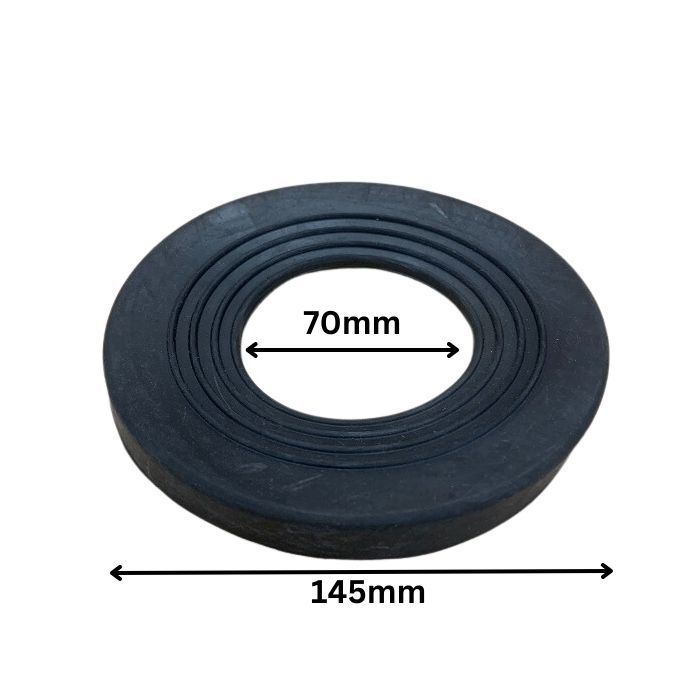 100mm PVC Pan Collar Rubber