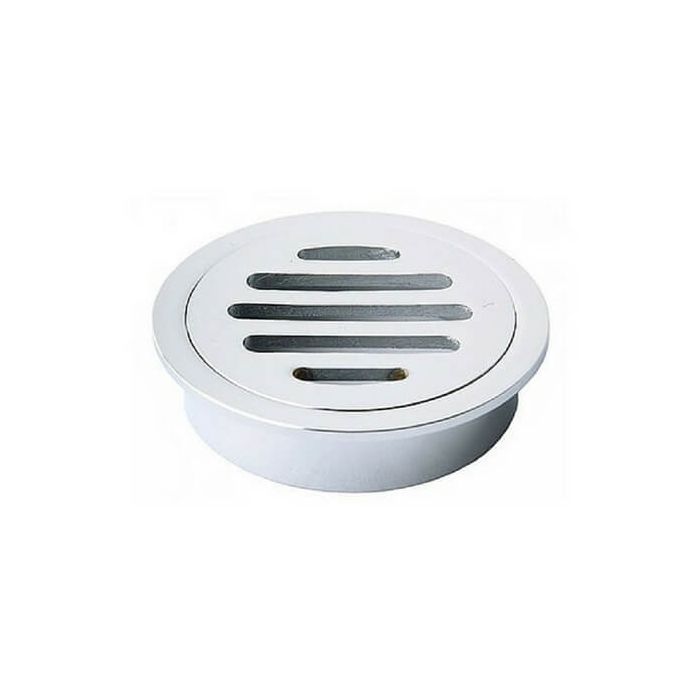 100mm Shower Floor Grate Cp Round Drop In Suit Pvc