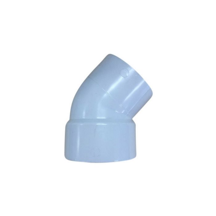 100mm X 45 Deg M&F Bend Into Pipe Dwv 
