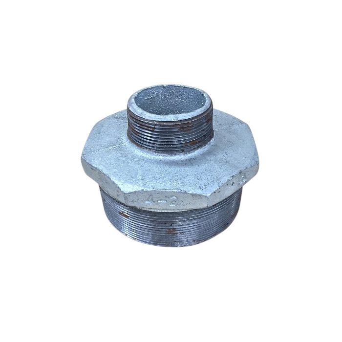 100mm X 50mm Galvanised Hex Nipple Reducing 100mm X 50mm Galvanised Hex Nipple Reducing