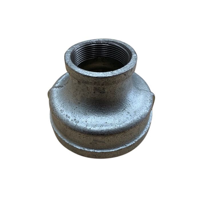 100mm X 50mm Socket Reducing Galvanised Mal  