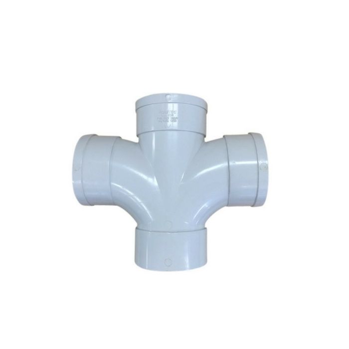 100mm X 85 Deg Double Junction F&F Dwv