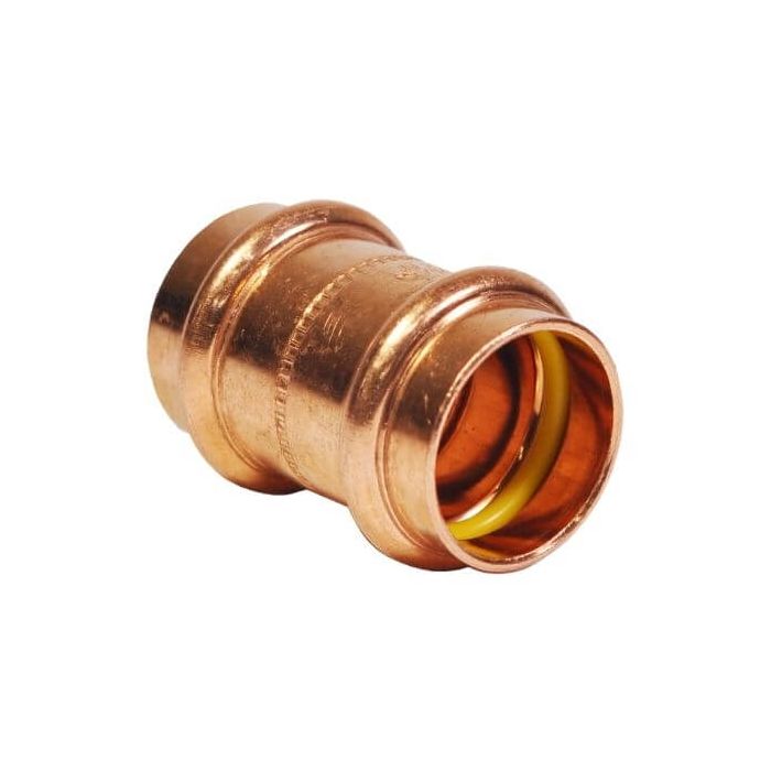 25mm Coupling Socket Gas Copper Press 25mm Coupling Socket Gas Copper Press