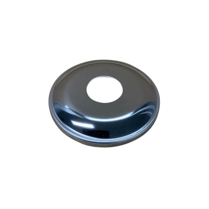 15mm 1/2" BSP X 10mm Rise Cover Plate Marine Grade Stainless