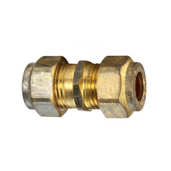 15mm 1/2" C x C Copper Olive Union Compression 15mm 1/2" C x C Copper Olive Union Compression