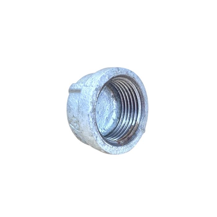 15mm Galvanised Cap 15mm Galvanised Cap