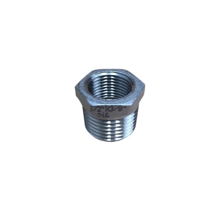 15mm 1/2" X 10mm Bush Reducing BSP Stainless Steel 316 150lb