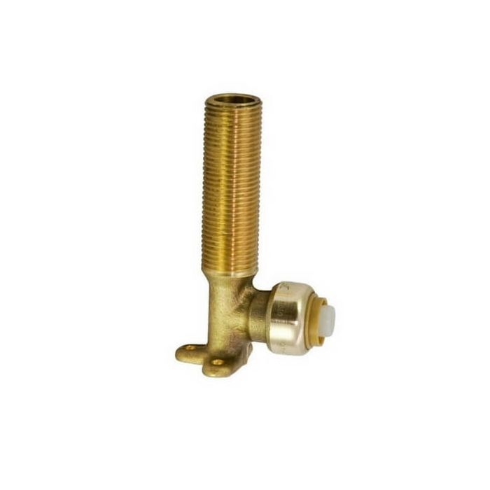 16 Pex X 15mm Male X 185mm F19BP Lugged Elbow Sharkbite Pex Push F351