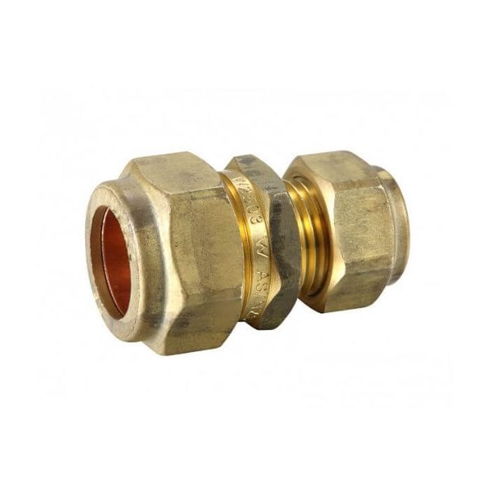20mm X 15mm 1/2" C x C Copper Olive Union Compression 